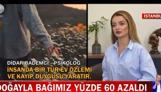 Kanal D Haber - Doğayla Bağımız Yüzde 60 Azaldı